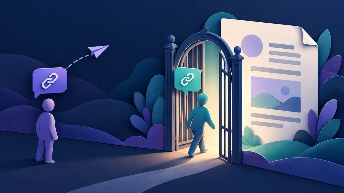 Link a documenti nelle chat cifrate: chi può aprirli? — article illustration